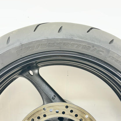 2011 - 2026 SUZUKU GSXR 600 GSXR 750 REAR WHEEL RIM TIRE BACK BRAKE ROTOR DISC