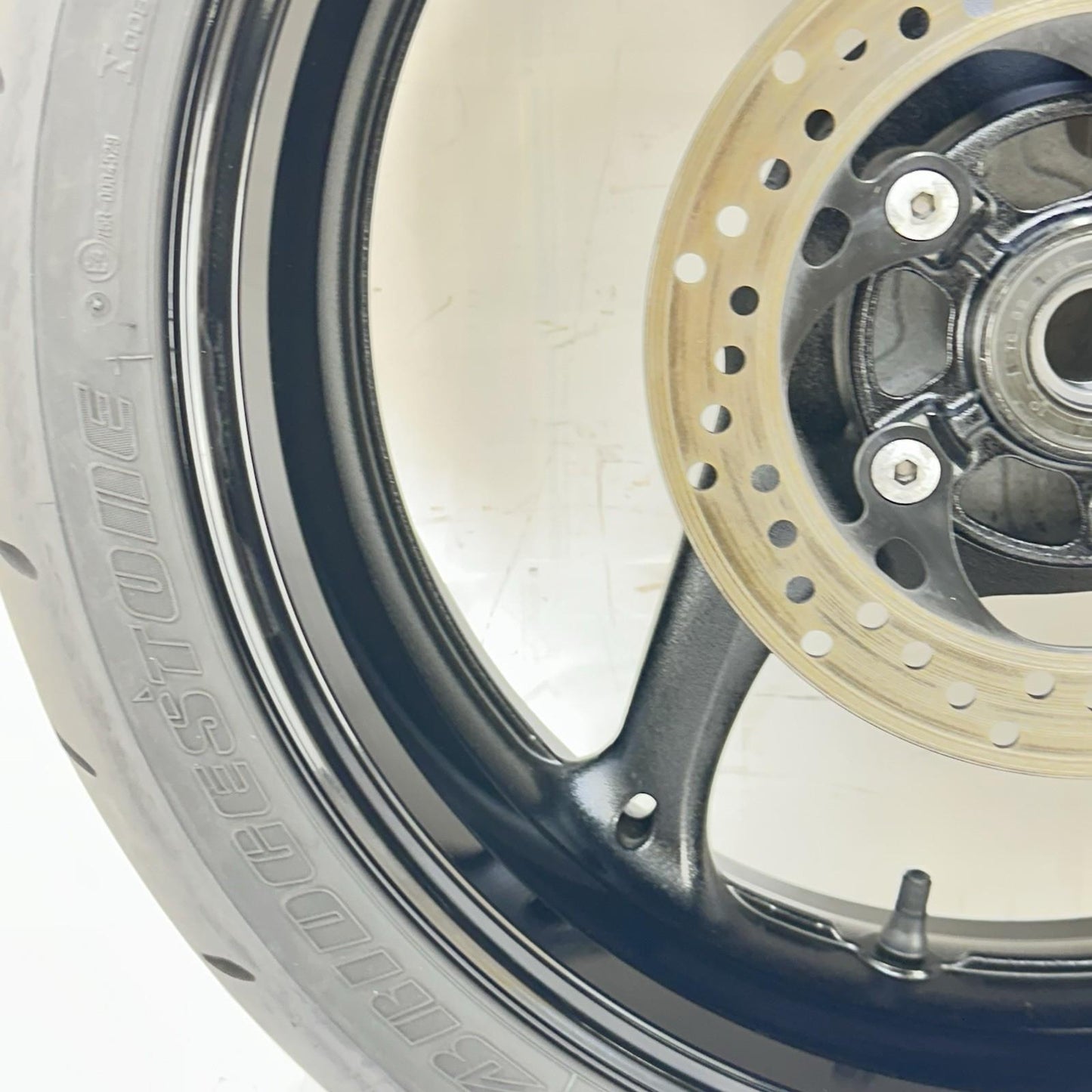 2011 - 2026 SUZUKU GSXR 600 GSXR 750 REAR WHEEL RIM TIRE BACK BRAKE ROTOR DISC