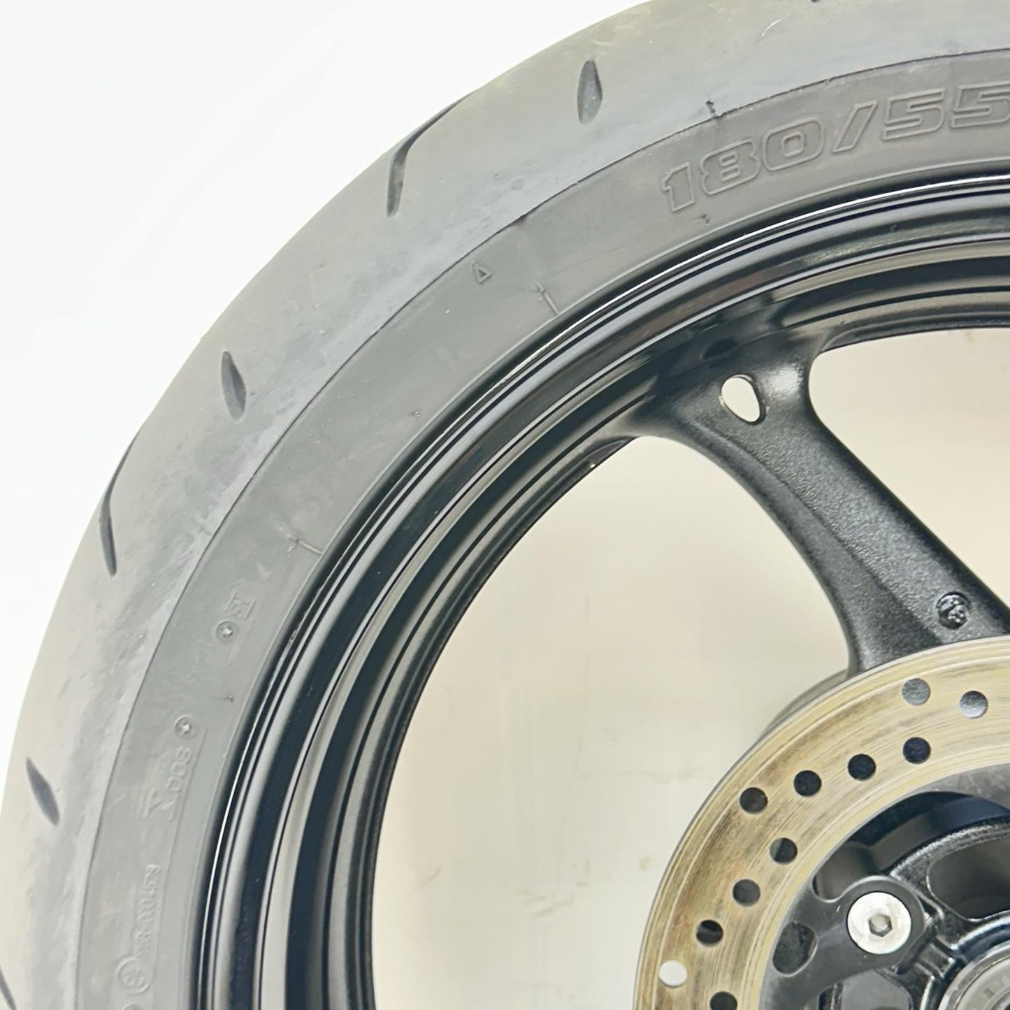 2011 - 2026 SUZUKU GSXR 600 GSXR 750 REAR WHEEL RIM TIRE BACK BRAKE ROTOR DISC