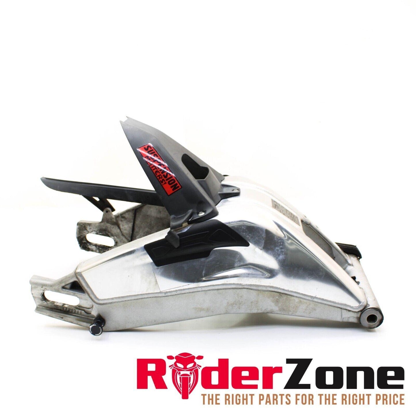 2015 - 2019 BMW S1000RR SWINGARM REAR SUSPENSION ARM SILVER CHAIN GUIDE FENDER