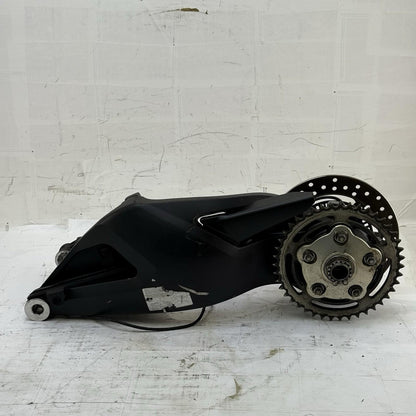2008 - 2013 DUCATI 848 SUPERBIKE SWINGARM ARM BRAKE ROTOR SPROCKET AXLE LOT REAR