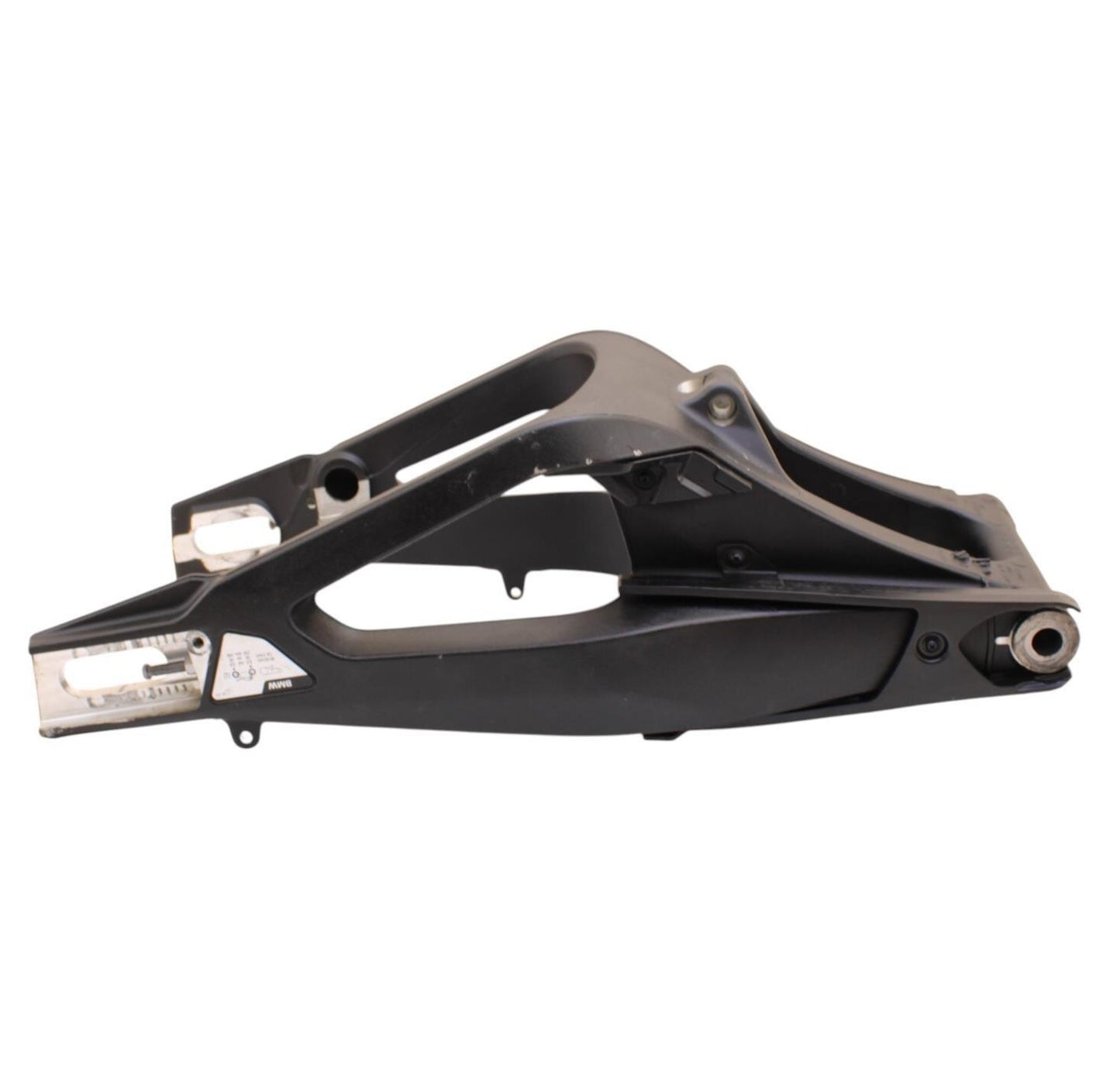 2020 - 2023 BMW S1000RR SWING ARM REAR WHEEL MOUNT SWINGARM BLACK STRAIGHT STOCK