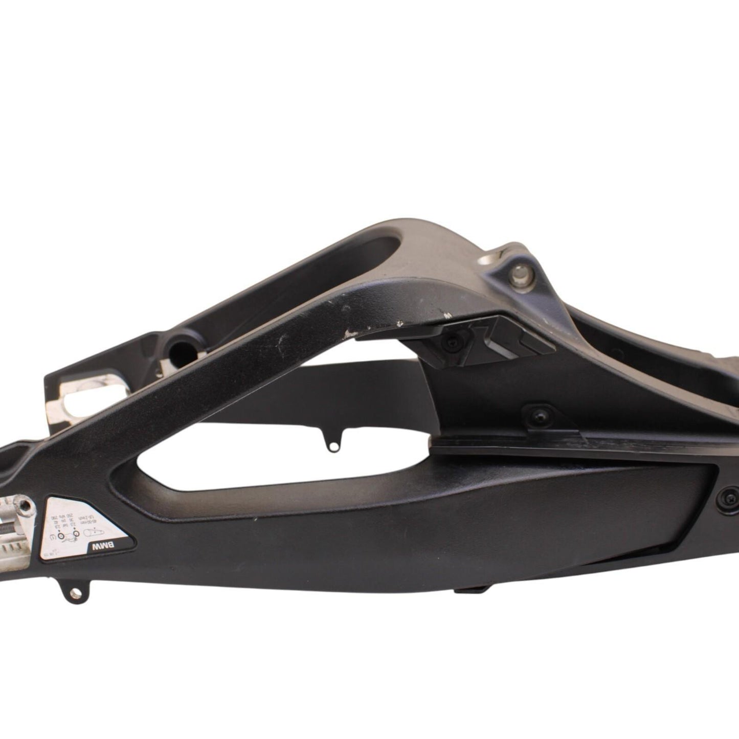 2020 - 2023 BMW S1000RR SWING ARM REAR WHEEL MOUNT SWINGARM BLACK STRAIGHT STOCK