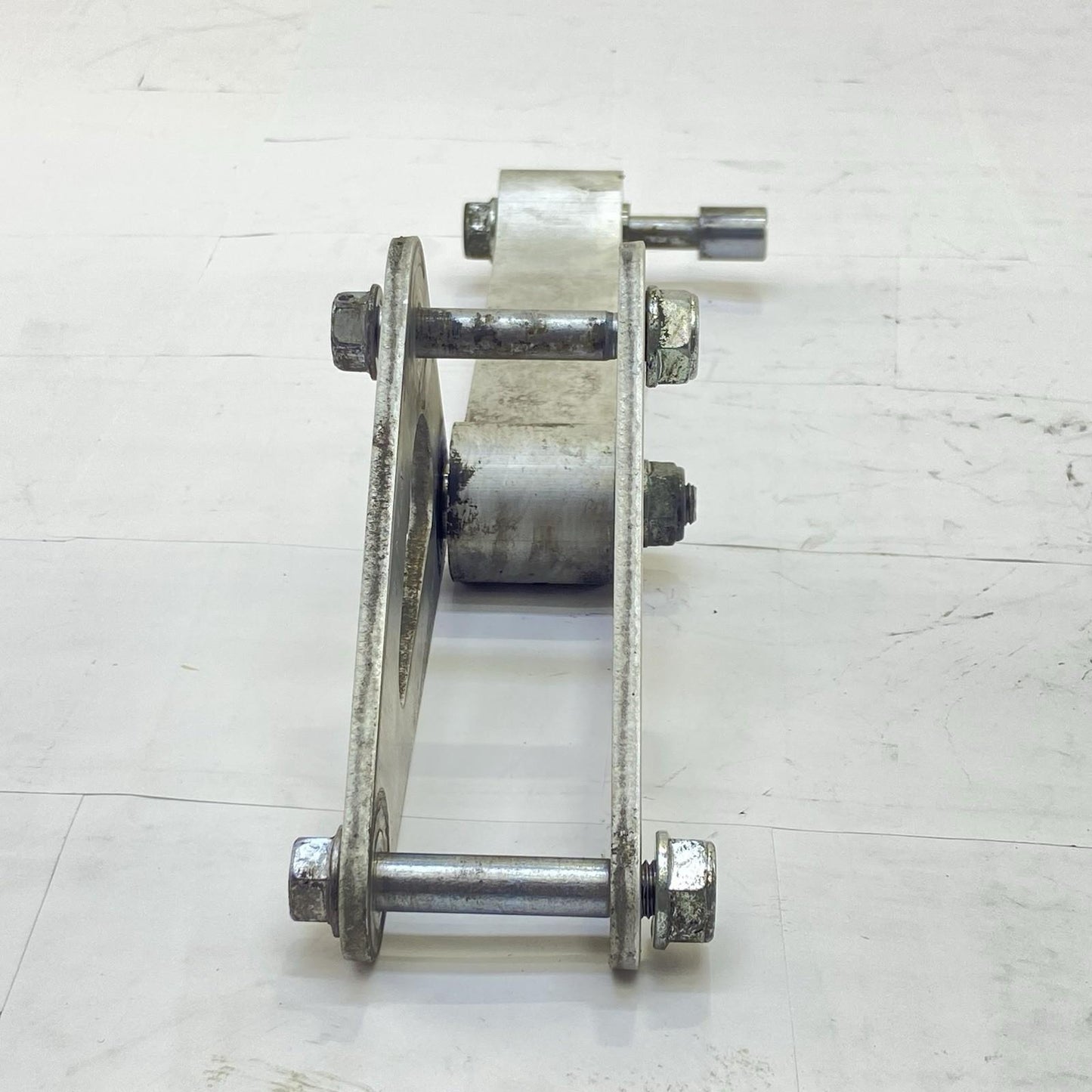 2012 - 2016 HONDA CBR1000RR DOG BONE REAR SHOCK LINKAGE SILVER STOCK