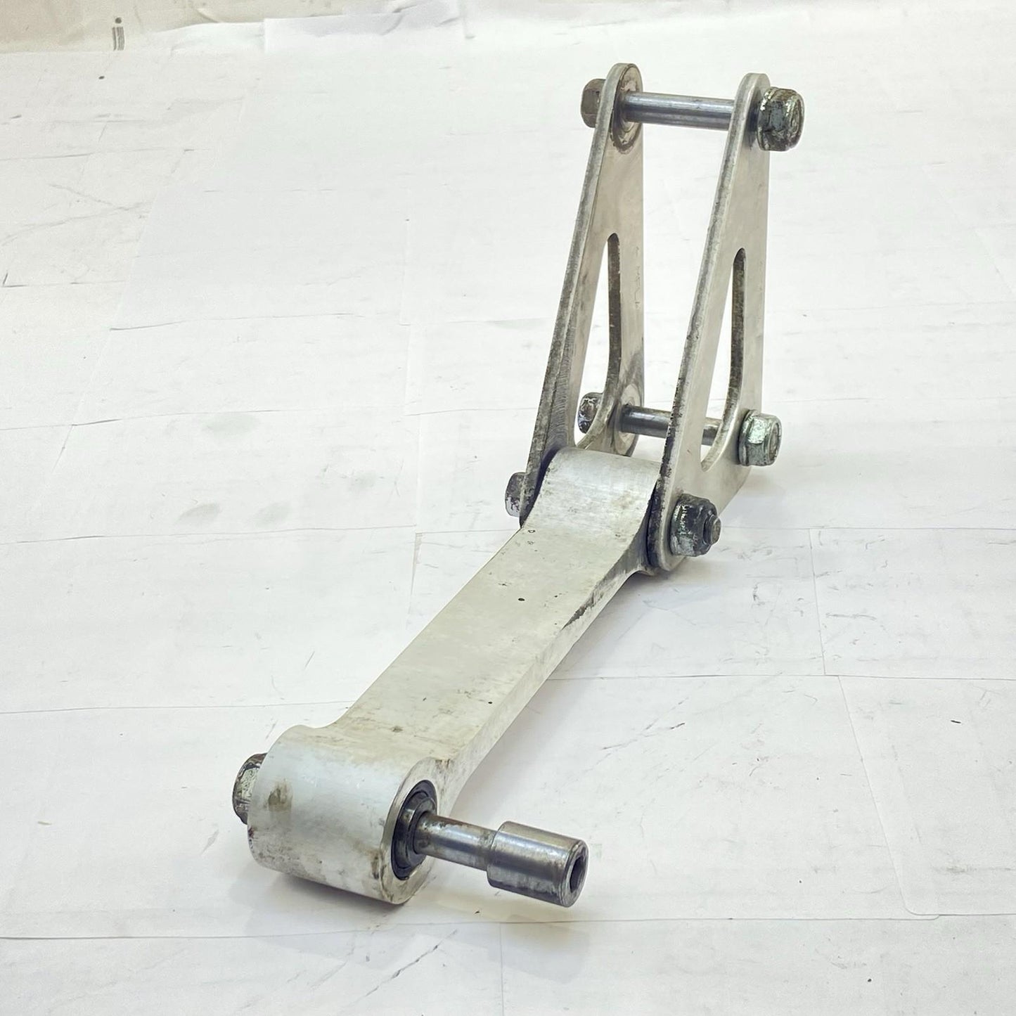 2012 - 2016 HONDA CBR1000RR DOG BONE REAR SHOCK LINKAGE SILVER STOCK