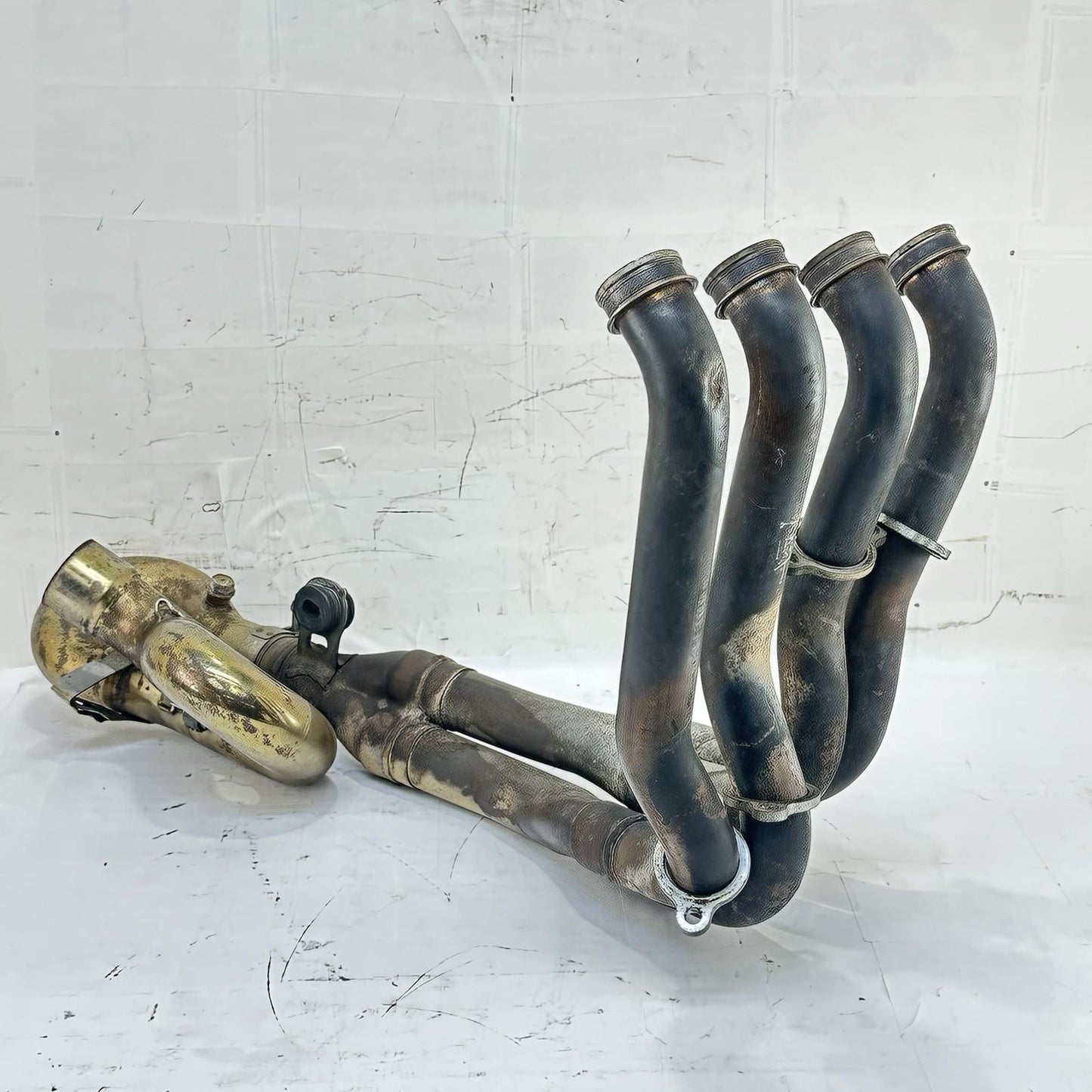 2012 - 2016 HONDA CBR1000RR EXHAUST HEADER MANIFOLD MID PIPE STOCK