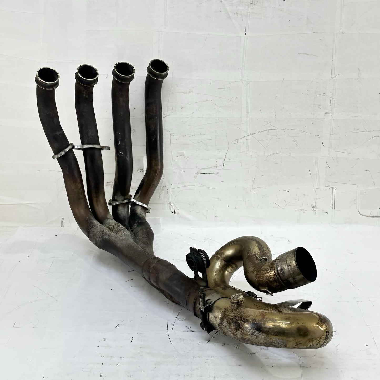 2012 - 2016 HONDA CBR1000RR EXHAUST HEADER MANIFOLD MID PIPE STOCK