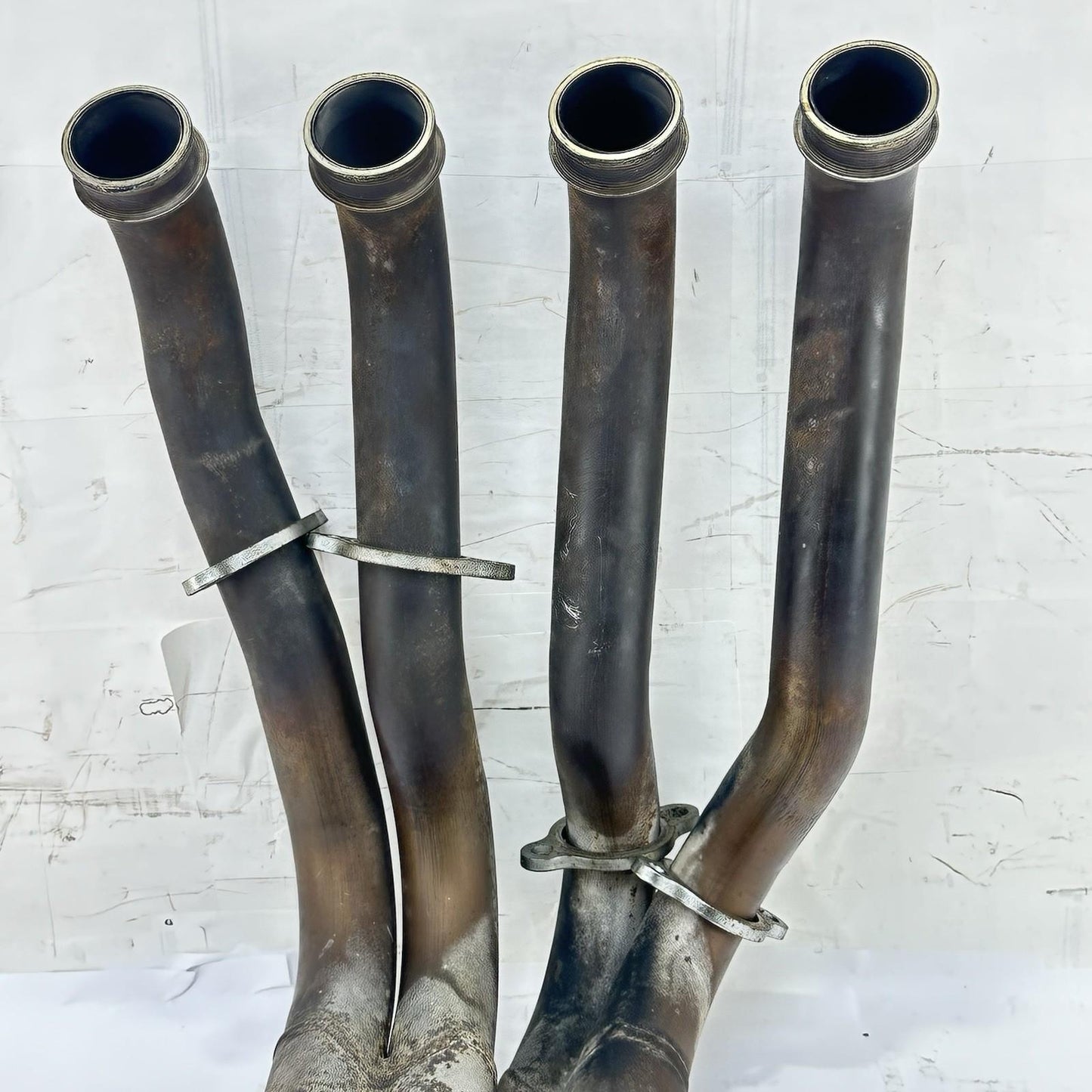 2012 - 2016 HONDA CBR1000RR EXHAUST HEADER MANIFOLD MID PIPE STOCK