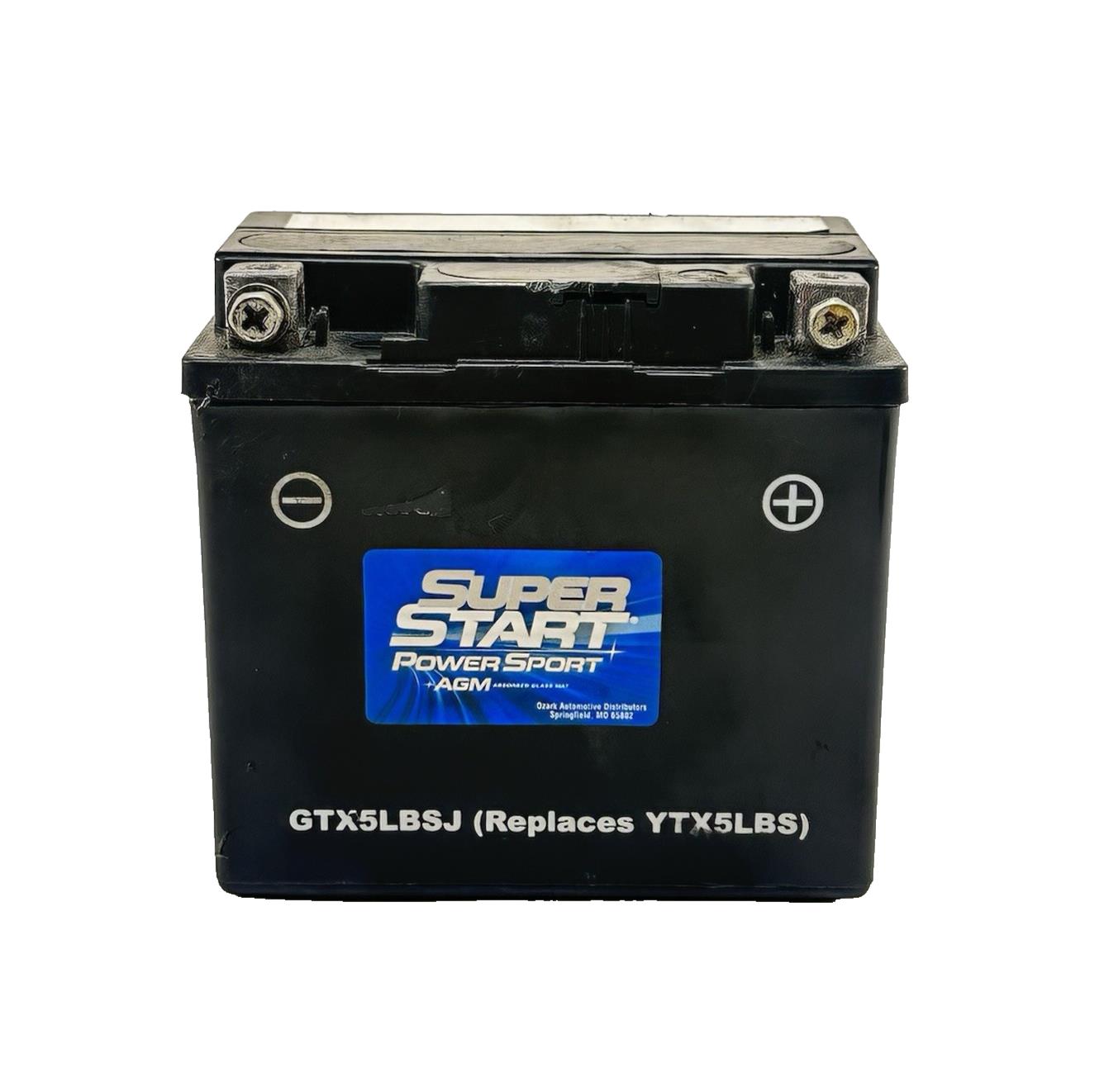 2012 - 2016 HONDA CBR1000RR BATTERY SUPER START GTX5LBSJ POWER SPORT AGM