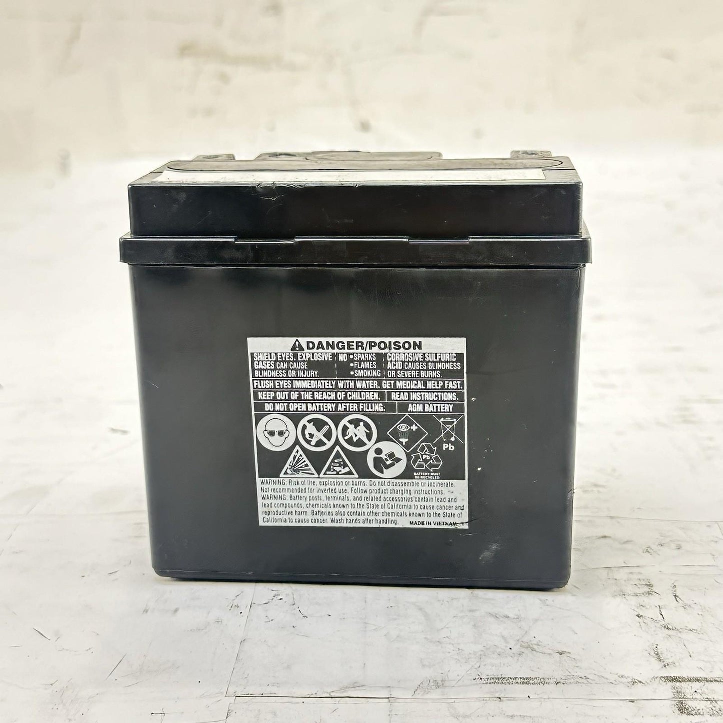 2012 - 2016 HONDA CBR1000RR BATTERY SUPER START GTX5LBSJ POWER SPORT AGM
