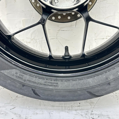 2012 - 2016 HONDA CBR1000RR REAR WHEEL RIM TIRE BACK BRAKE ROTOR DISC BLACK