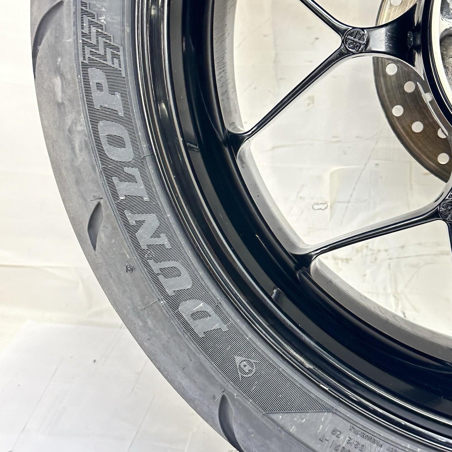 2012 - 2016 HONDA CBR1000RR REAR WHEEL RIM TIRE BACK BRAKE ROTOR DISC BLACK