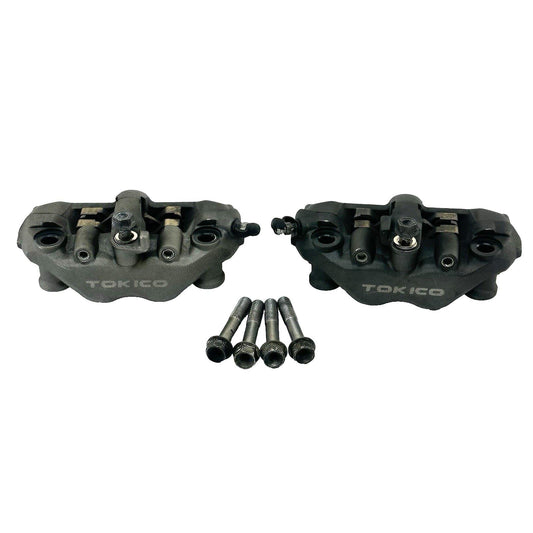 2007 - 2012 HONDA CBR600RR FRONT BRAKE CALIPERS LEFT RIGHT SET BOLTS STOCK