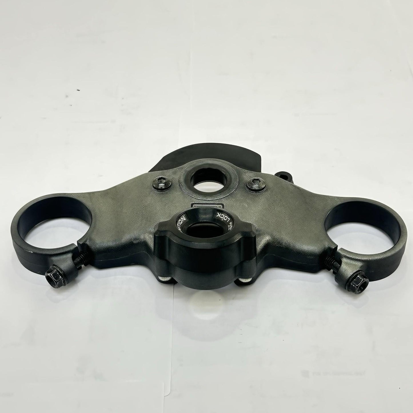 2007 - 2012 HONDA CBR600RR UPPER TRIPLE TREE FRONT FORK CLAMP BLACK STOCK