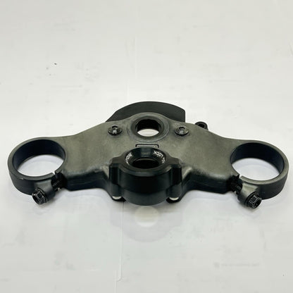 2007 - 2012 HONDA CBR600RR UPPER TRIPLE TREE FRONT FORK CLAMP BLACK STOCK