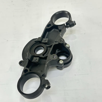 2007 - 2012 HONDA CBR600RR UPPER TRIPLE TREE FRONT FORK CLAMP BLACK STOCK