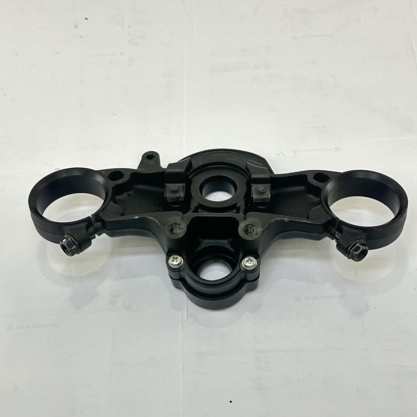 2007 - 2012 HONDA CBR600RR UPPER TRIPLE TREE FRONT FORK CLAMP BLACK STOCK