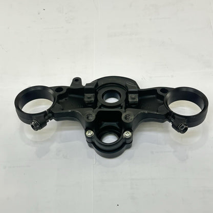 2007 - 2012 HONDA CBR600RR UPPER TRIPLE TREE FRONT FORK CLAMP BLACK STOCK