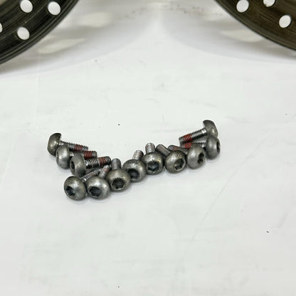 2007 - 2012 HONDA CBR600RR FRONT BRAKE ROTORS DISCS LEFT RIGHT SET BOLTS YUTAKA