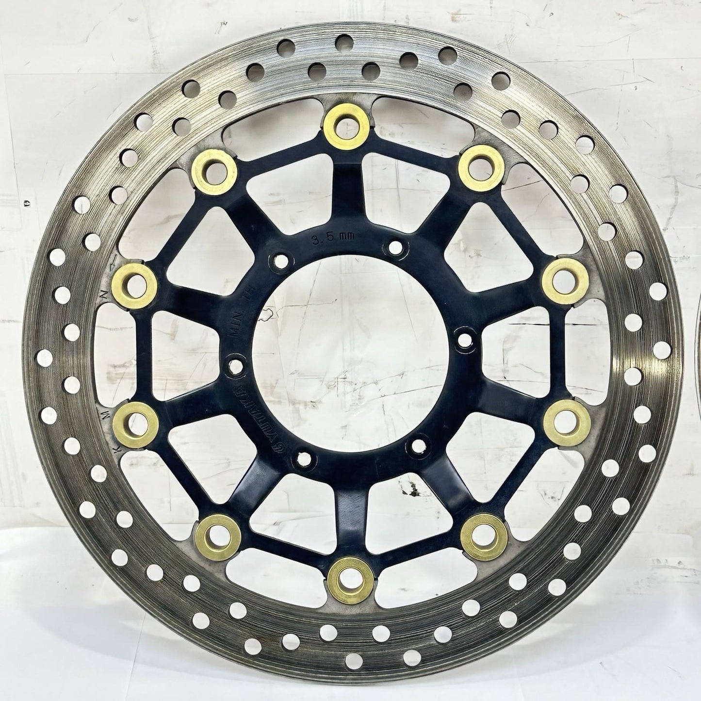 2007 - 2012 HONDA CBR600RR FRONT BRAKE ROTORS DISCS LEFT RIGHT SET BOLTS YUTAKA