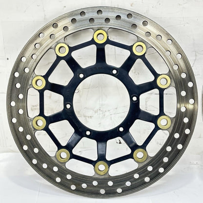 2007 - 2012 HONDA CBR600RR FRONT BRAKE ROTORS DISCS LEFT RIGHT SET BOLTS YUTAKA