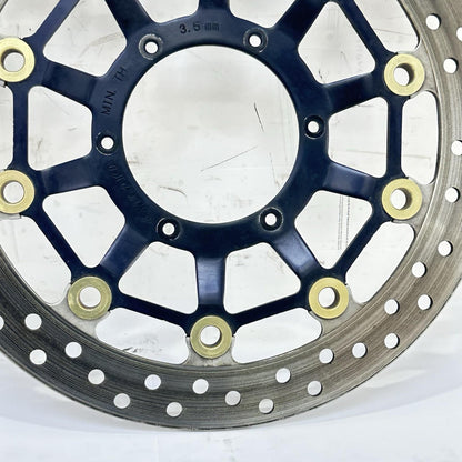 2007 - 2012 HONDA CBR600RR FRONT BRAKE ROTORS DISCS LEFT RIGHT SET BOLTS YUTAKA