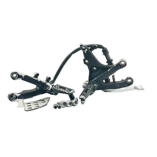 2007 - 2012 HONDA CBR600RR REAR SET LEFT RIGHT BRAKE FOOT PEDAL PEGS LEG REST