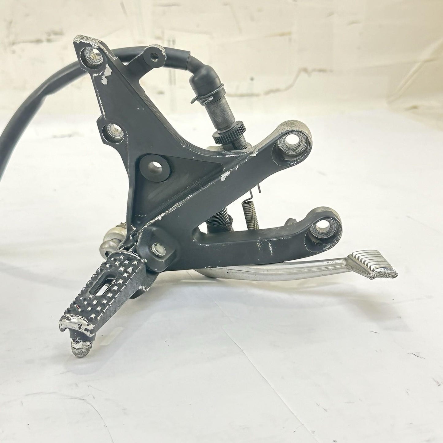 2007 - 2012 HONDA CBR600RR REAR SET LEFT RIGHT BRAKE FOOT PEDAL PEGS LEG REST