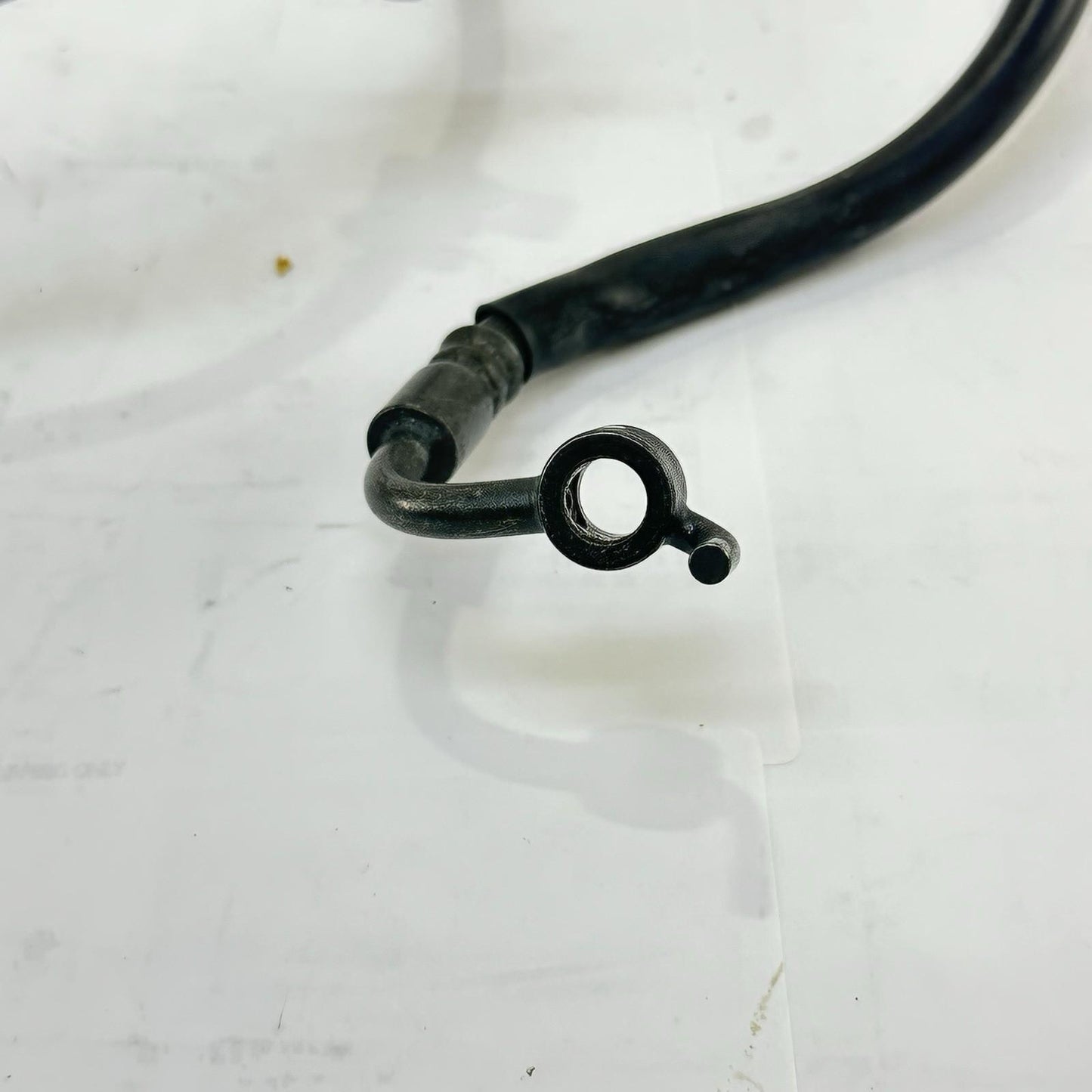 2007 - 2012 HONDA CBR600RR FRONT REAR BRAKE LINES CALIPER HOSES SET BLACK STOCK