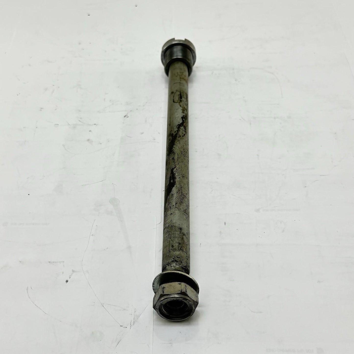2007 - 2012 HONDA CBR600RR SWINGARM PIVOT BOLT NUT SCREW AXLE SILVER STOCK