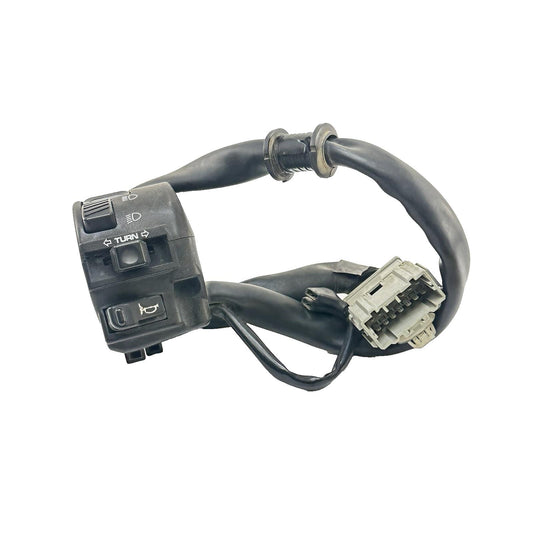 2007 - 2012 HONDA CBR600RR LEFT SWITCH LIGHTS HORN INDICATOR CONTROL BUTTONS