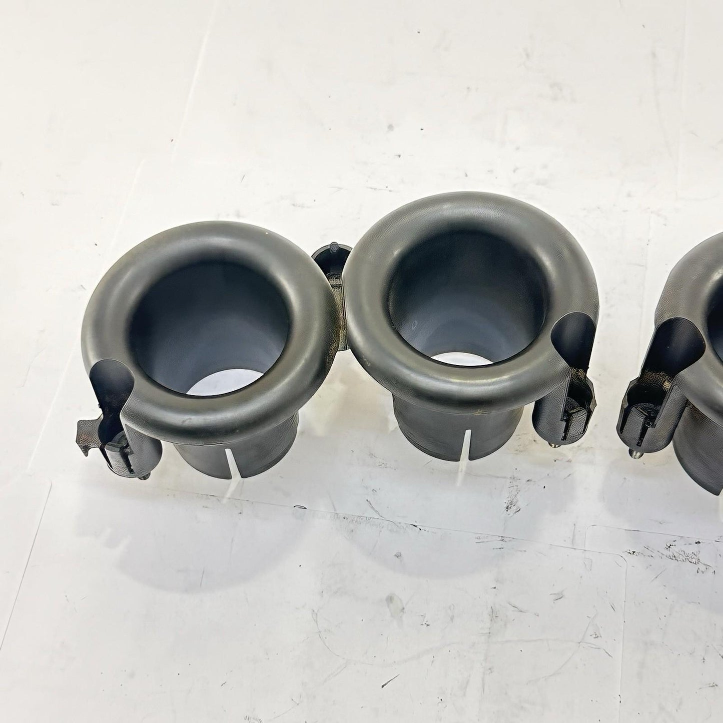 2007 - 2012 HONDA CBR600RR VELOCITY STACKS AIR INTAKE SET AIRBOX BLACK STOCK