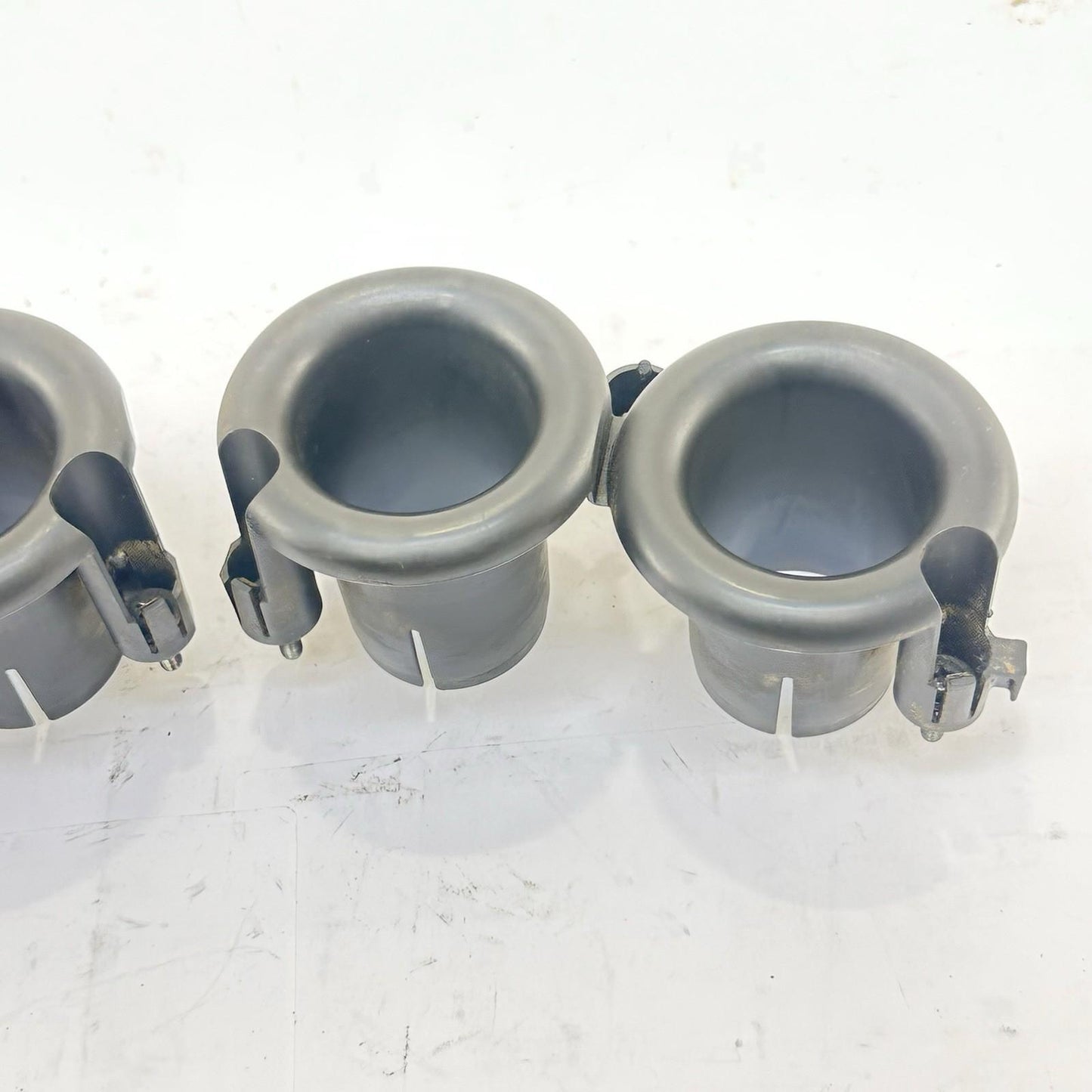 2007 - 2012 HONDA CBR600RR VELOCITY STACKS AIR INTAKE SET AIRBOX BLACK STOCK