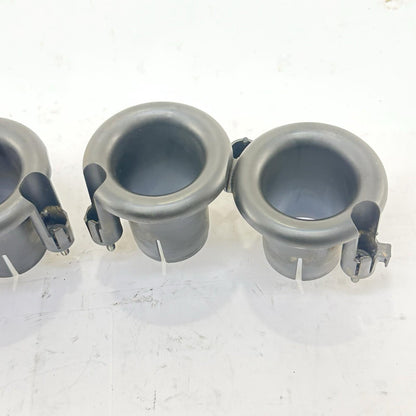 2007 - 2012 HONDA CBR600RR VELOCITY STACKS AIR INTAKE SET AIRBOX BLACK STOCK