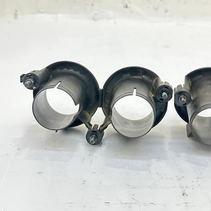 2007 - 2012 HONDA CBR600RR VELOCITY STACKS AIR INTAKE SET AIRBOX BLACK STOCK