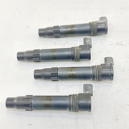 2007 - 2012 HONDA CBR600RR IGNITION COILS SPARK PLUG CAPS STICKS SET BLACK STOCK