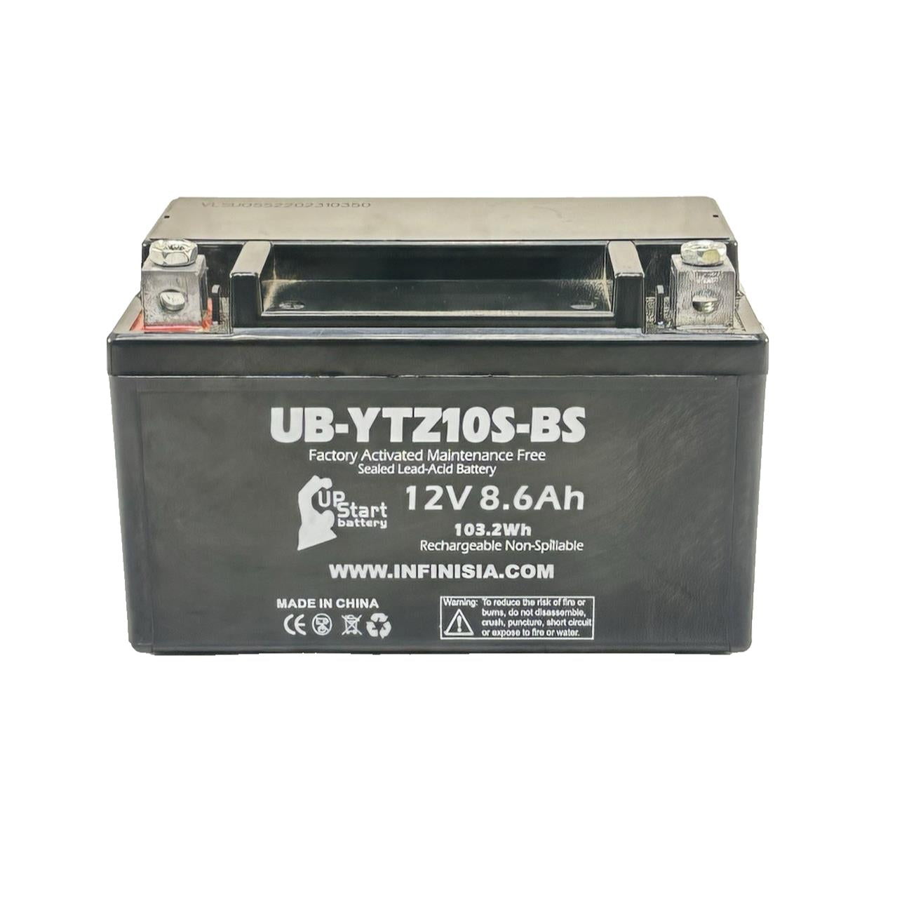 2007 - 2012 HONDA CBR600RR BATTERY UB-YTZ10S-BS 12V 8.6Ah