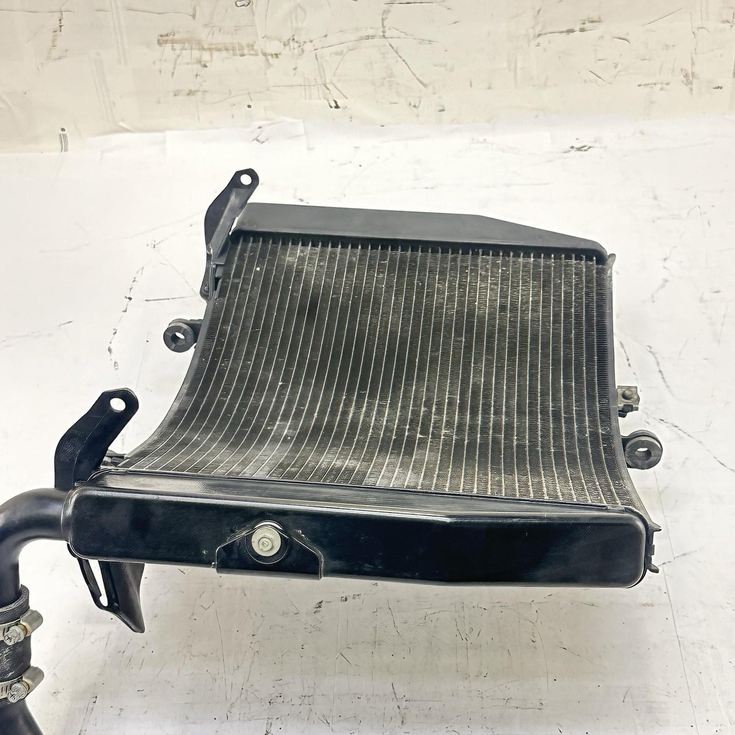 2007 - 2012 HONDA CBR600RR RADIATOR ENGINE MOTOR COOLING FAN BLACK STOCK