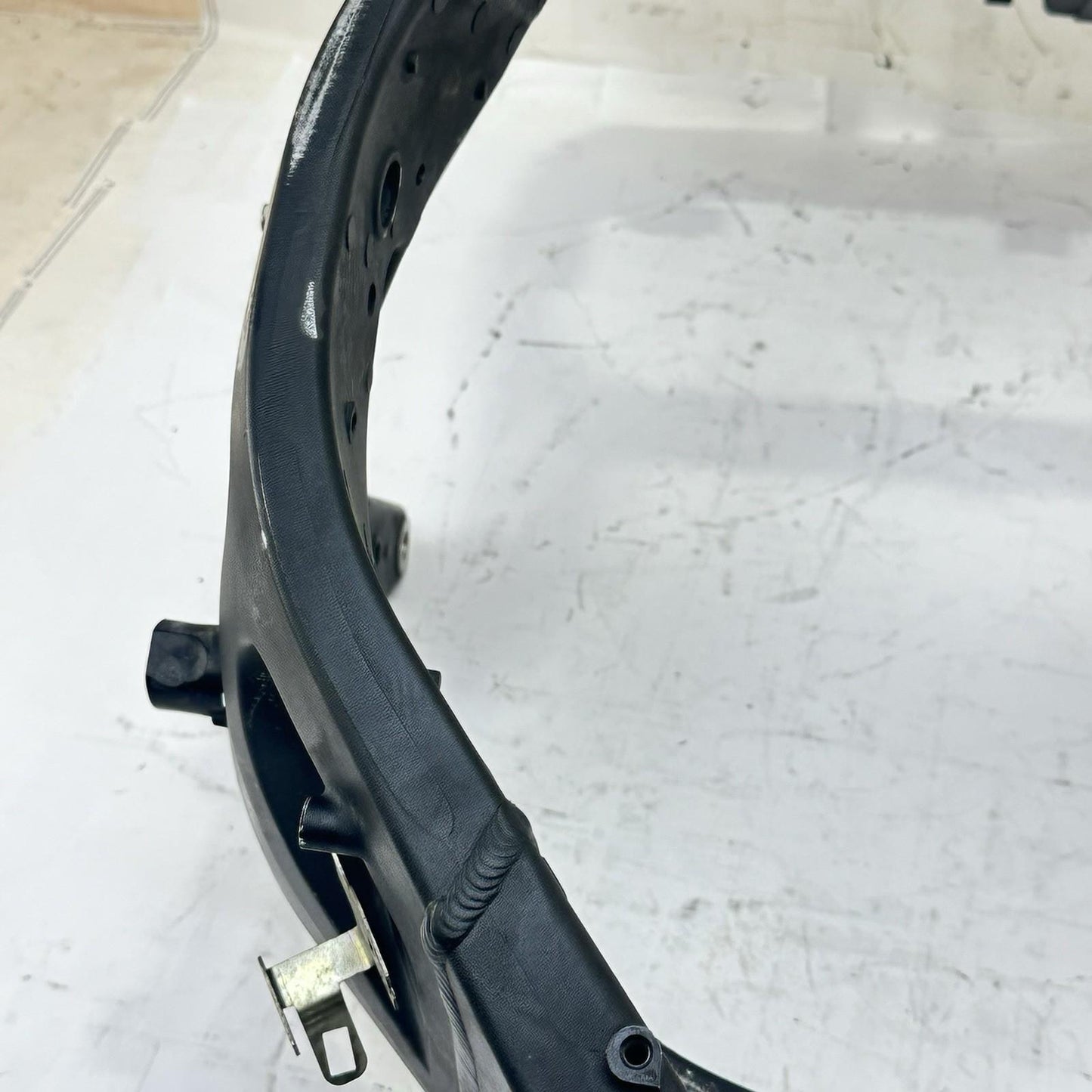 2007 - 2012 HONDA CBR600RR MAIN FRAME BODY CHASSIS BLACK STOCK