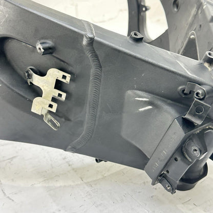 2007 - 2012 HONDA CBR600RR MAIN FRAME BODY CHASSIS BLACK STOCK
