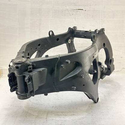 2007 - 2012 HONDA CBR600RR MAIN FRAME BODY CHASSIS BLACK STOCK