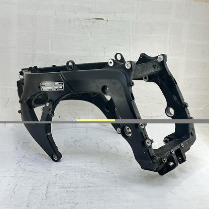 2007 - 2012 HONDA CBR600RR MAIN FRAME BODY CHASSIS BLACK STOCK