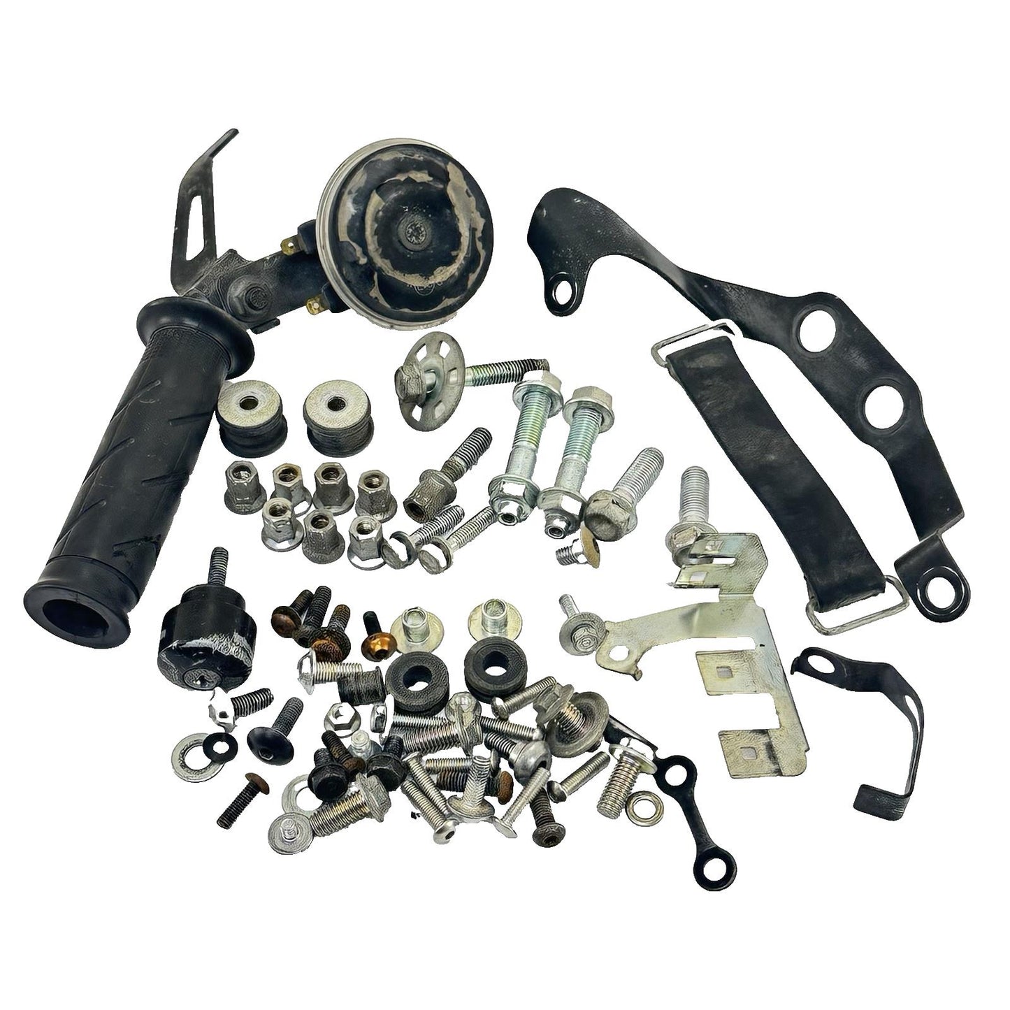 2007 - 2012 HONDA CBR600RR BOLTS NUTS SCREWS HORN BRACKET HARDWARE MISC PARTS