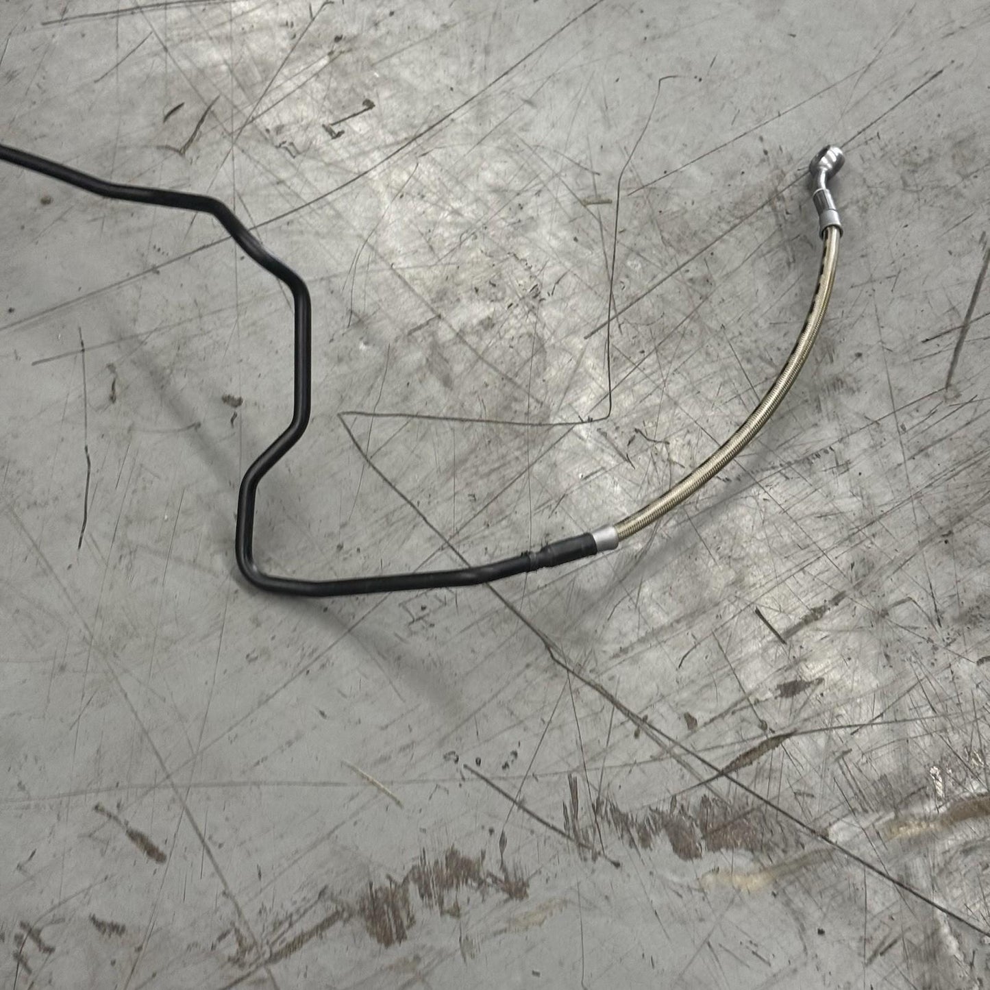2020 - 2024 BMW S1000RR REAR BRAKE LINE ABS HOSE BRAIDED STOCK LINES STOCK