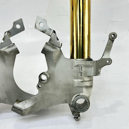 2009 - 2014 YAMAHA YZF R1 FRONT FORKS LOWER TRIPLE TREE SUSPENSION OHLINS TTX
