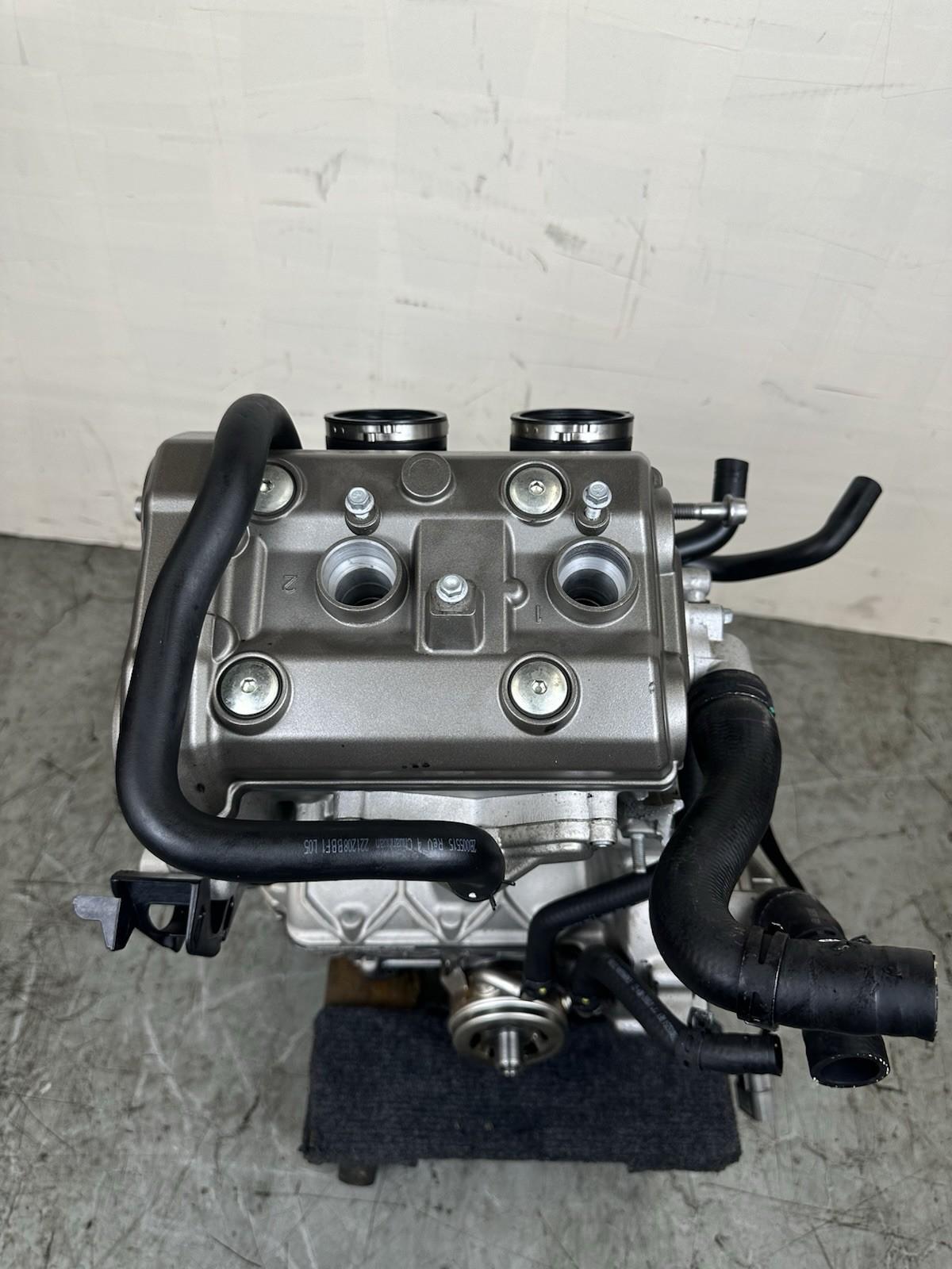 2020 - 2024 APRILIA RS660 ENGINE MOTOR COMPLETE STOCK *TESTED GOOD COMPRESSION*