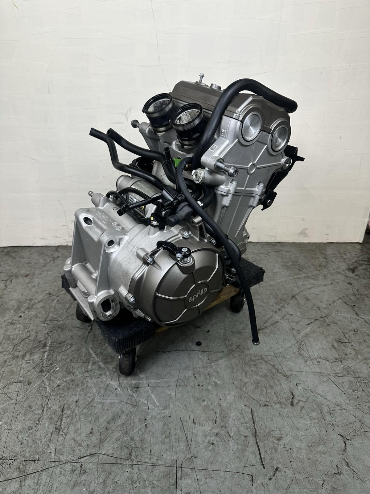 2020 - 2024 APRILIA RS660 ENGINE MOTOR COMPLETE STOCK *TESTED GOOD COMPRESSION*