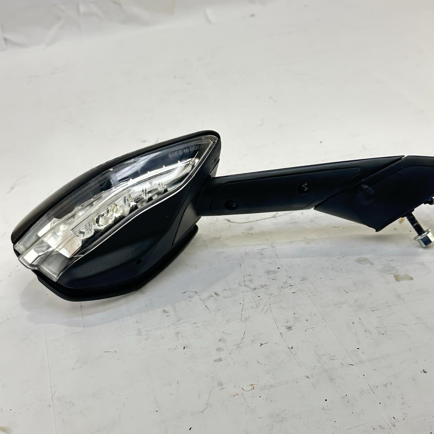 2021 - 2026 APRILIA RS 660 LEFT SIDE MIRROR TURN SIGNAL INDICATOR BLACK STOCK