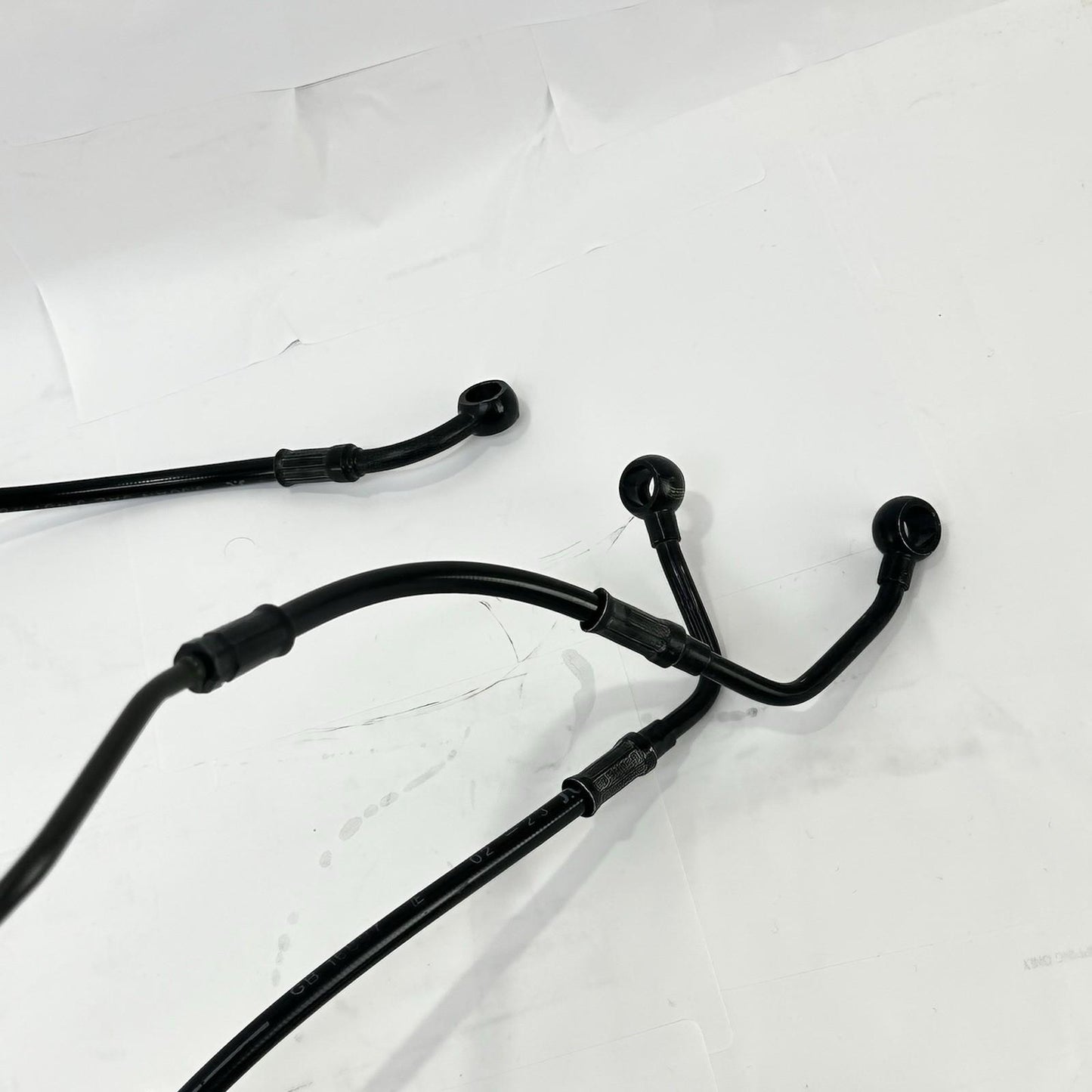2021 - 2026 APRILIA RS 660 ABS BRAKE LINES HOSES FRONT REAR SET BLACK STOCK