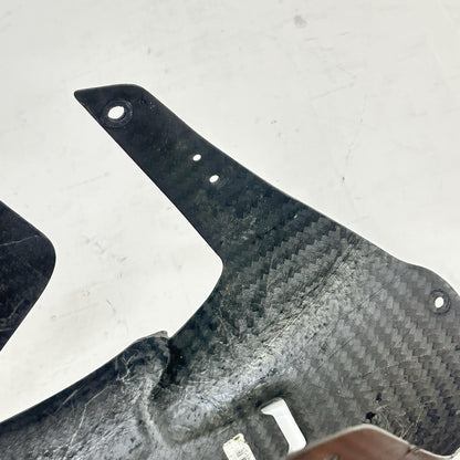 2021 - 2026 APRILIA RS 660 FRONT FENDER WHEEL TIRE COVER BLACK CARBON FIBER